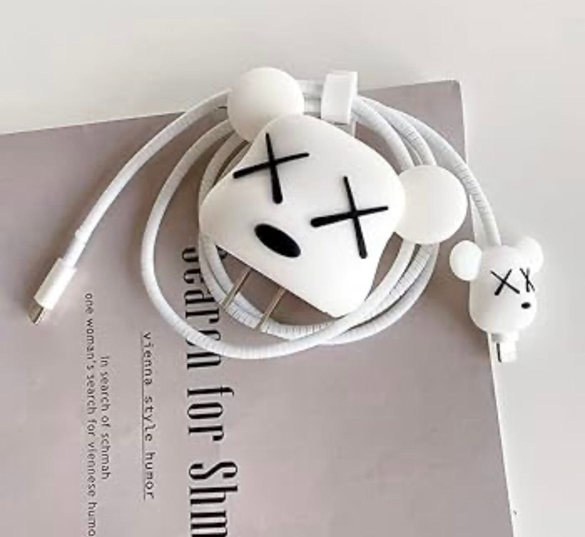Cute Cartoon style charger cable protector cover for iPhone charging cable | Your Masa