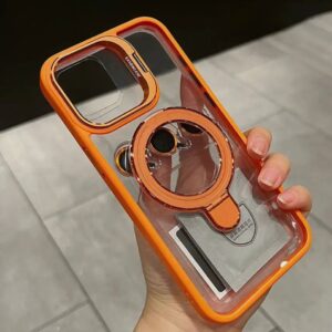 Clear Armor Magnetic Ring Case with Kickstand